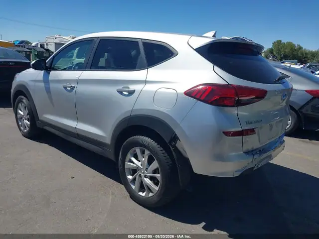 KM8J2CA43KU869023 — 2019 Hyundai Tucson SE, фото 3 с аукциона IAAI 01.10.2026, Задняя часть