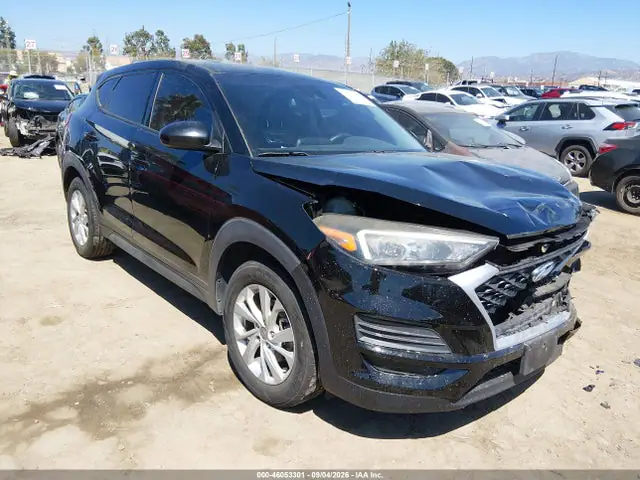 KM8J23A43KU886873 — 2019 Hyundai Tucson SE, Передняя часть (Front End), фото до ремонта