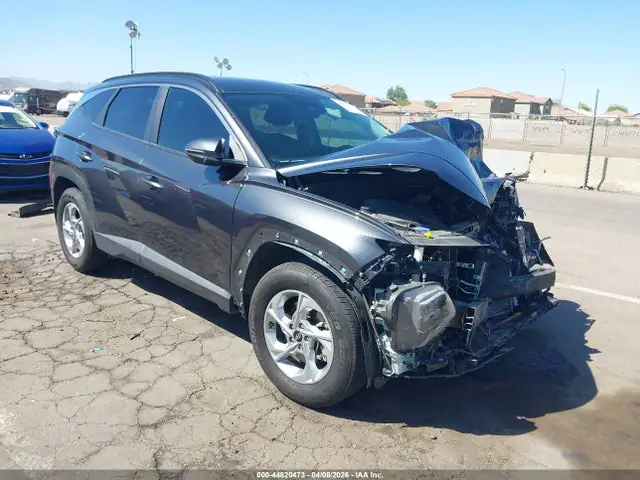 5NMJBCAE4NH146208 — 2022 Hyundai Tucson SEL, Передняя часть слева (Left Front), фото до ремонта