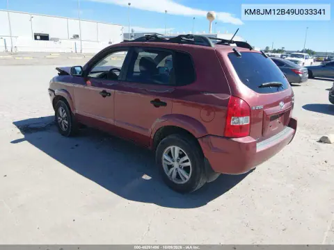 2009 Hyundai Tucson Gls VIN KM8JM12B49U033341 фото 4