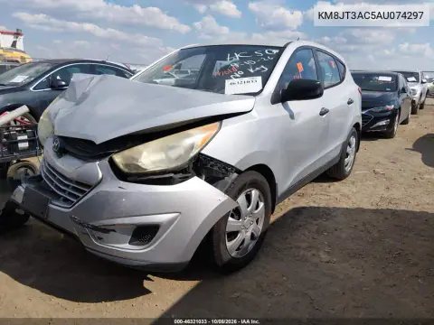 2010 Hyundai Tucson Gls VIN KM8JT3AC5AU074297 фото 2