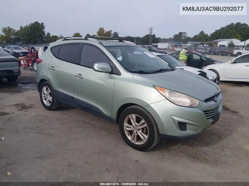 2011 Hyundai Tucson Gls VIN KM8JU3AC9BU292077 фото 2