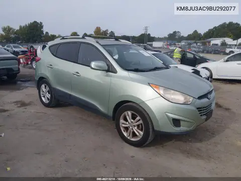 KM8JU3AC9BU292077 — 2011 Hyundai Tucson, Левая сторона, фото до ремонта