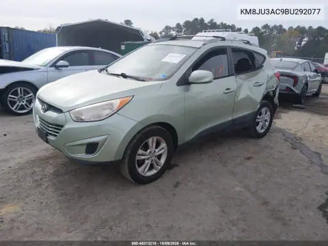 2011 Hyundai Tucson Gls VIN KM8JU3AC9BU292077 фото 3