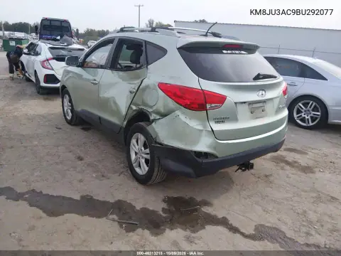 2011 Hyundai Tucson Gls VIN KM8JU3AC9BU292077 фото 4