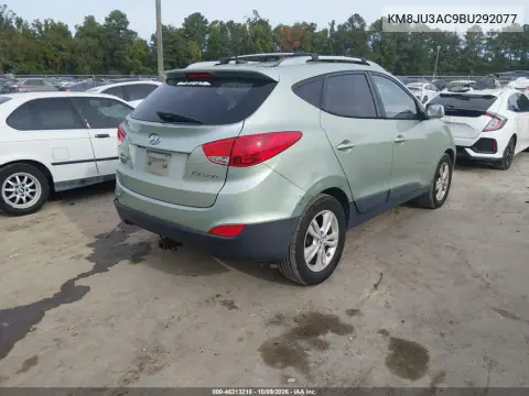 2011 Hyundai Tucson Gls VIN KM8JU3AC9BU292077 фото 5