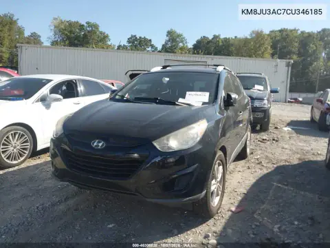 2012 Hyundai Tucson Gls VIN KM8JU3AC7CU346185 фото 3