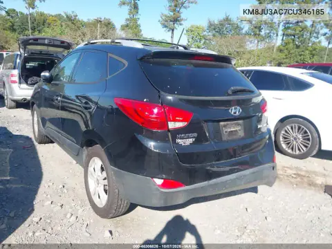 2012 Hyundai Tucson Gls VIN KM8JU3AC7CU346185 фото 4