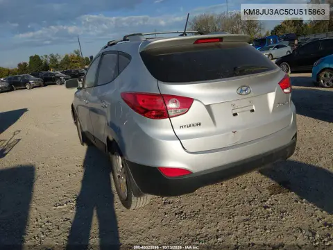 2012 Hyundai Tucson Gls VIN KM8JU3AC5CU515863 фото 4