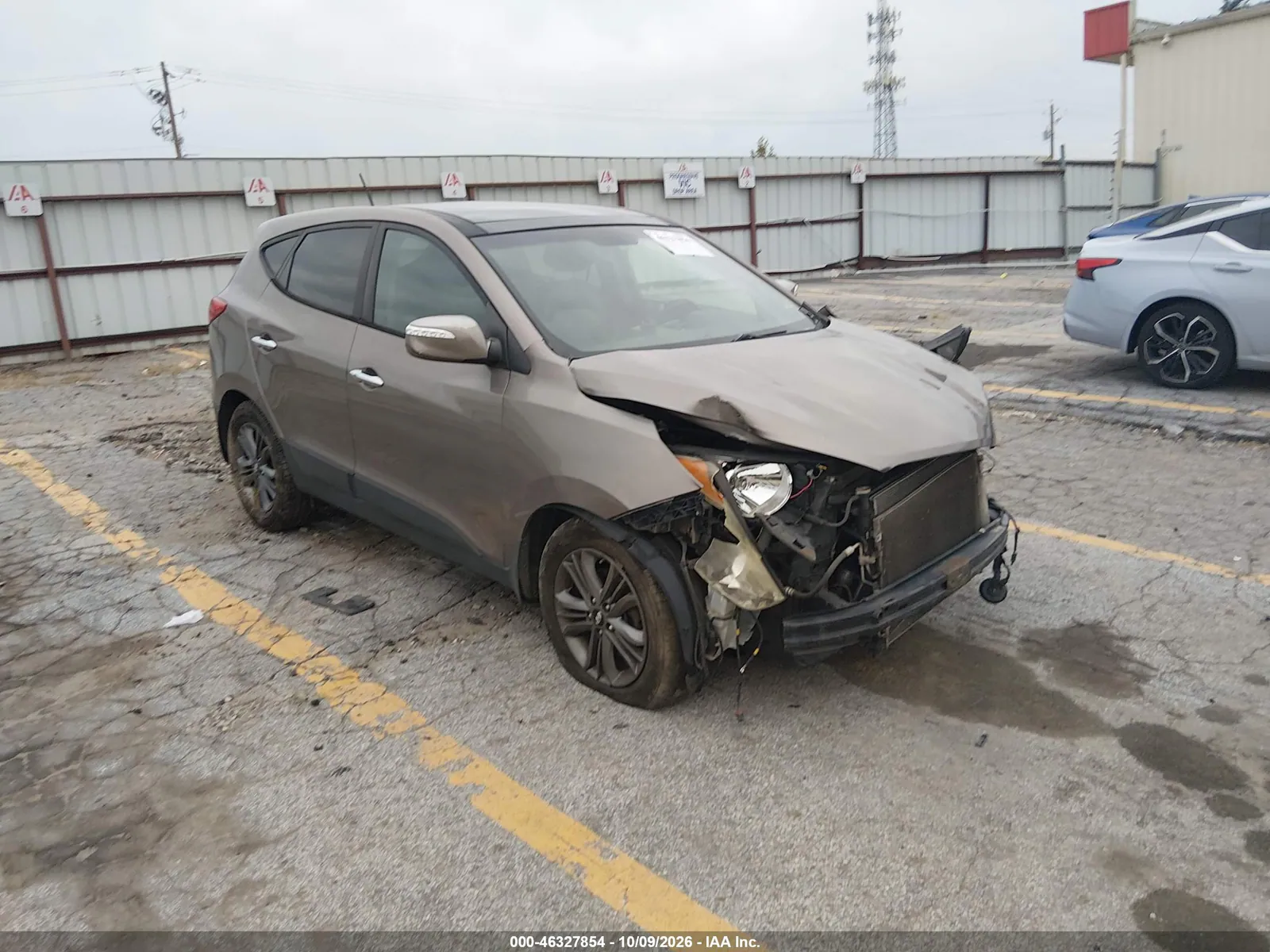 2013 Hyundai Tucson Limited VIN KM8JUCAC5DU607203 фото 2