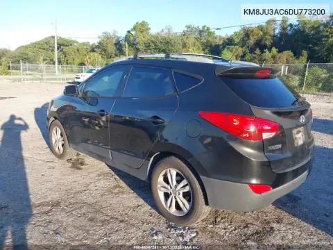 2013 Hyundai Tucson Gls VIN KM8JU3AC6DU773200 фото 4