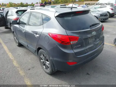 2014 Hyundai Tucson Gls/Limited/Se VIN KM8JUCAG4EU792932 фото 4