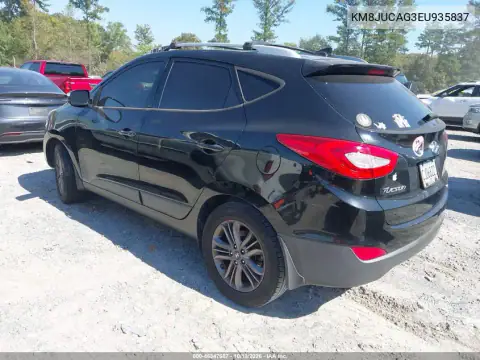 KM8JUCAG3EU935837 — 2014 Hyundai Tucson, фото 4 с аукциона IAAI, Возвращение во владение