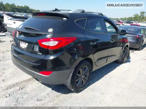 KM8JUCAG3EU935837 — 2014 Hyundai Tucson, фото 5 с аукциона IAAI, Возвращение во владение