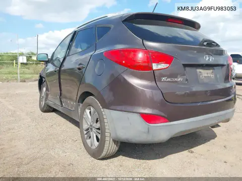 2015 Hyundai Tucson Se VIN KM8JU3AG9FU983053 фото 4
