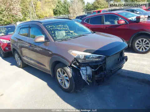 KM8J3CA43GU235473 — 2016 Hyundai Tucson, Передняя часть, фото до ремонта