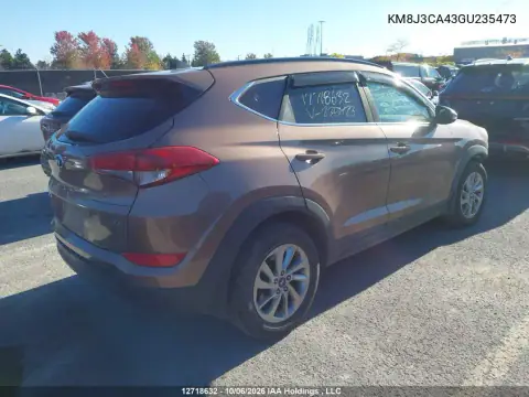 KM8J3CA43GU235473 — 2016 Hyundai Tucson, фото 5 с аукциона IAAI 20.10.2026, Передняя часть