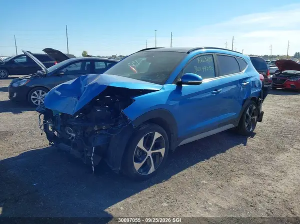 KM8J3CA45HU574687 — 2017 Hyundai Tucson, фото 2 с аукциона IAAI 29.09.2026, Передняя часть