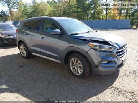 KM8J3CA49HU338480 — 2017 Hyundai Tucson, Передняя часть, фото до ремонта