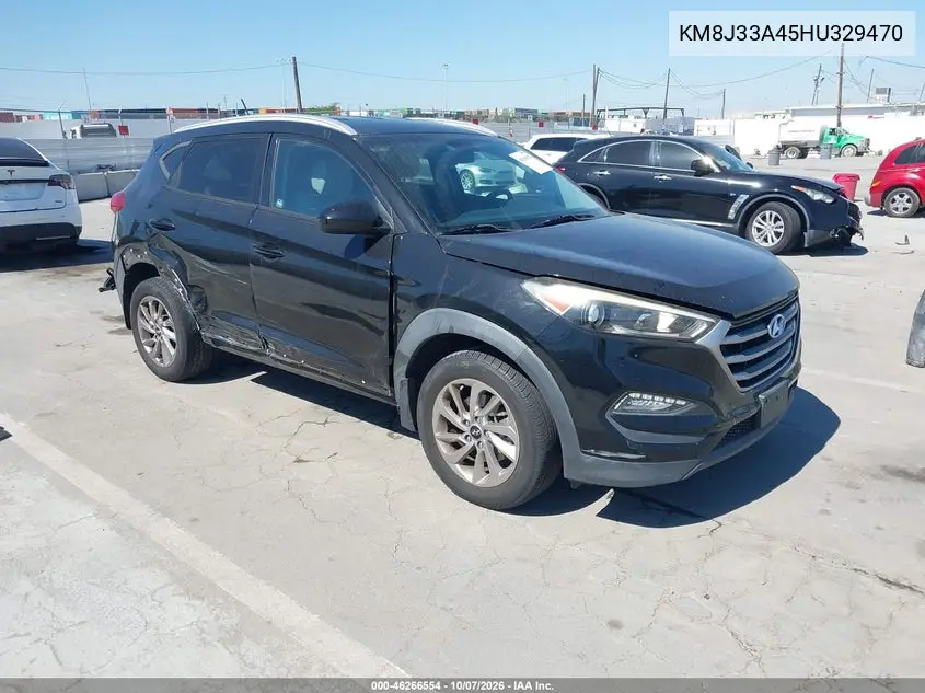 2017 Hyundai Tucson Se VIN KM8J33A45HU329470 фото 2