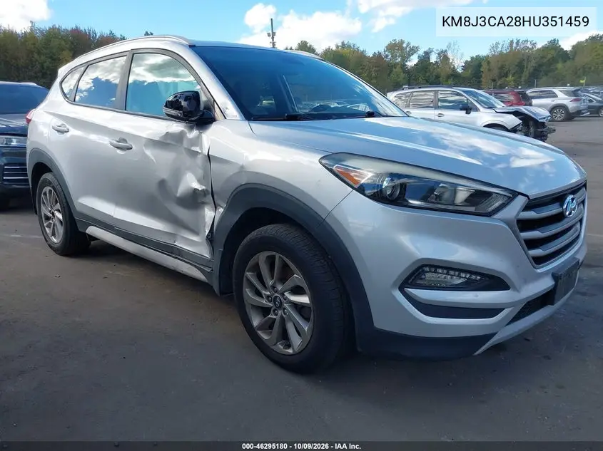 2017 Hyundai Tucson Eco VIN KM8J3CA28HU351459 фото 1