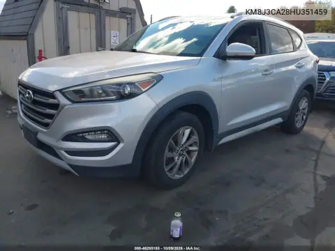 2017 Hyundai Tucson Eco VIN KM8J3CA28HU351459 фото 2