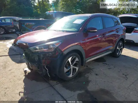 2017 Hyundai Tucson Sport VIN KM8J3CA27HU340162 фото 2