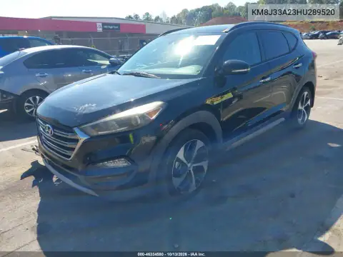 KM8J33A23HU289520 — 2017 Hyundai Tucson, фото 3 с аукциона IAAI, Передняя часть