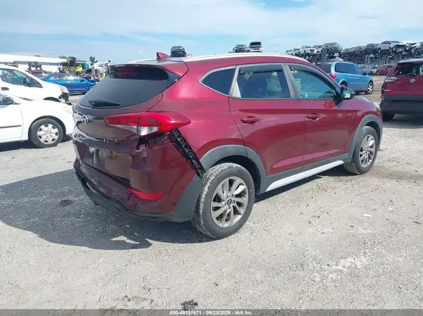 KM8J33A43JU601004 — 2018 Hyundai Tucson, фото 4 с аукциона IAAI 13.10.2026, Задняя часть