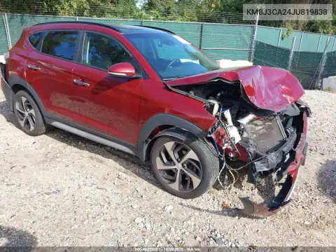 KM8J3CA24JU819838 — 2018 Hyundai Tucson, Передняя часть, фото до ремонта