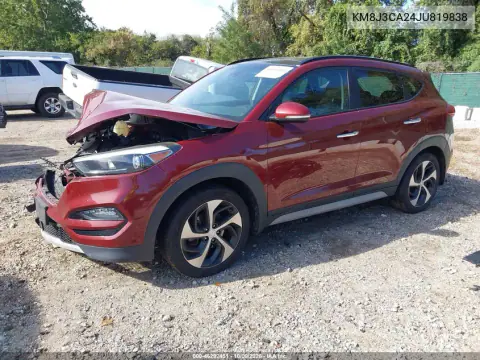 2018 Hyundai Tucson Limited VIN KM8J3CA24JU819838 фото 3
