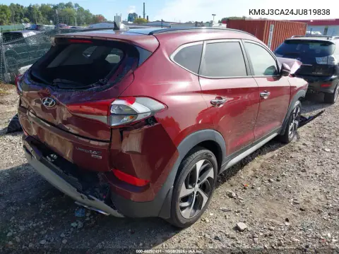 2018 Hyundai Tucson Limited VIN KM8J3CA24JU819838 фото 5