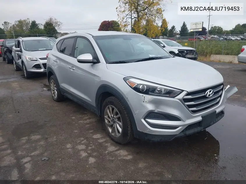 KM8J2CA44JU719453 — 2018 Hyundai Tucson, фото 2 с аукциона IAAI, Передняя часть