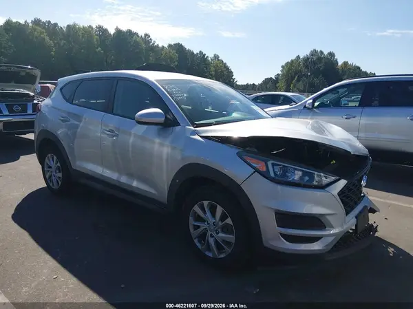 KM8J2CA44KU063241 — 2019 Hyundai Tucson, Передняя часть (Front End), фото до ремонта