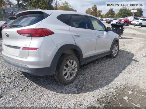 KM8J2CA48KU980134 — 2019 Hyundai Tucson, фото 5 с аукциона IAAI, Передняя часть слева