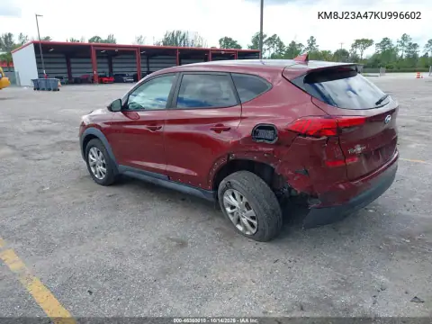 KM8J23A47KU996602 — 2019 Hyundai Tucson, фото 4 с аукциона IAAI, Задняя часть слева