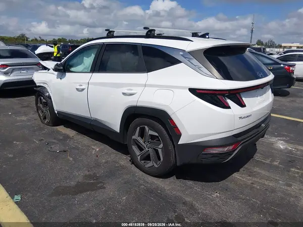 5NMJC3AE0NH065137 — 2022 Hyundai Tucson, фото 3 с аукциона IAAI, Передняя часть слева