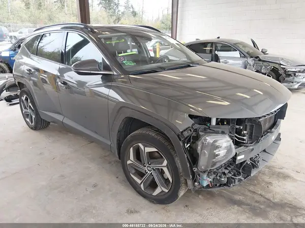 KM8JECAE7NU052142 — 2022 Hyundai Tucson, Передняя часть (Front & Rear), фото до ремонта