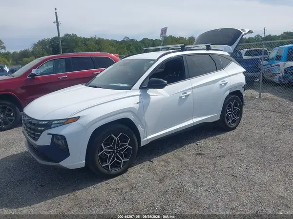 2022 HYUNDAI TUCSON VIN KM8JFCAEXNU102982 фото 2