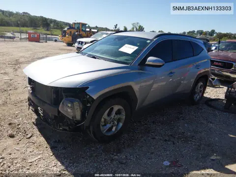 2022 Hyundai Tucson Sel VIN 5NMJB3AEXNH133303 фото 3