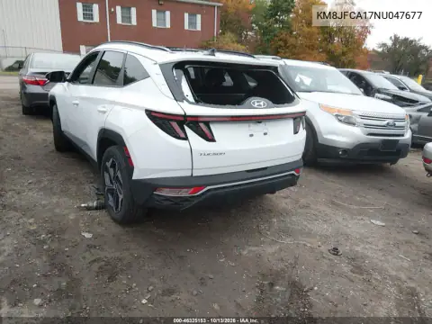 KM8JFCA17NU047677 — 2022 Hyundai Tucson, фото 4 с аукциона IAAI, Крыша