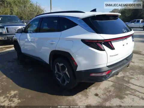 5NMJECAE6NH008709 — 2022 Hyundai Tucson, Передняя часть, фото до ремонта