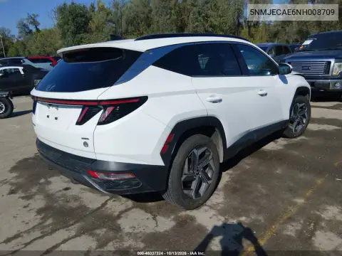 2022 Hyundai Tucson Limited VIN 5NMJECAE6NH008709 фото 5
