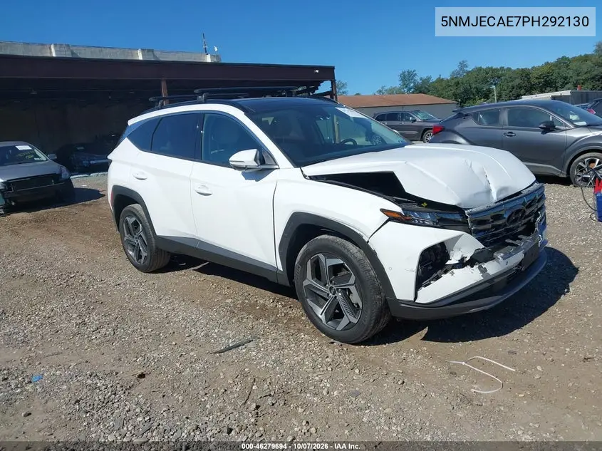 2023 Hyundai Tucson Limited VIN 5NMJECAE7PH292130 фото 2