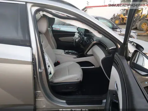 5NMJECAE9PH241017 — 2023 Hyundai Tucson, Передняя часть, фото до ремонта