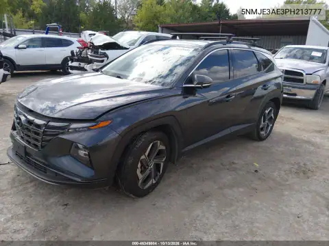 5NMJE3AE3PH213777 — 2023 Hyundai Tucson, фото 3 с аукциона IAAI, Передняя часть