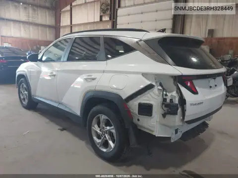 2024 Hyundai Tucson Sel VIN 5NMJBCDE3RH328449 фото 4