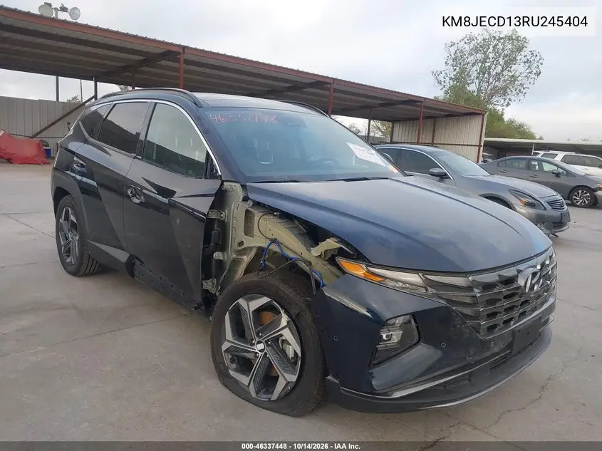 KM8JECD13RU245404 — 2024 Hyundai Tucson, фото 2 с аукциона IAAI, Передняя часть справа