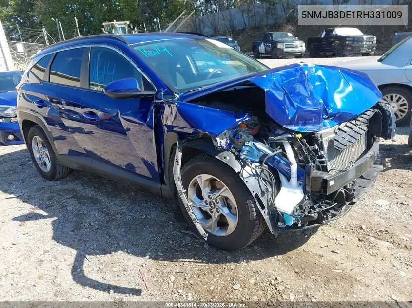 5NMJB3DE1RH331009 — 2024 Hyundai Tucson, фото 2 с аукциона IAAI, Передняя часть