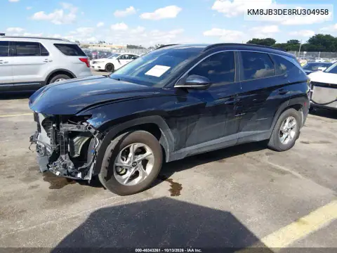 2024 Hyundai Tucson Sel VIN KM8JB3DE8RU304958 фото 3